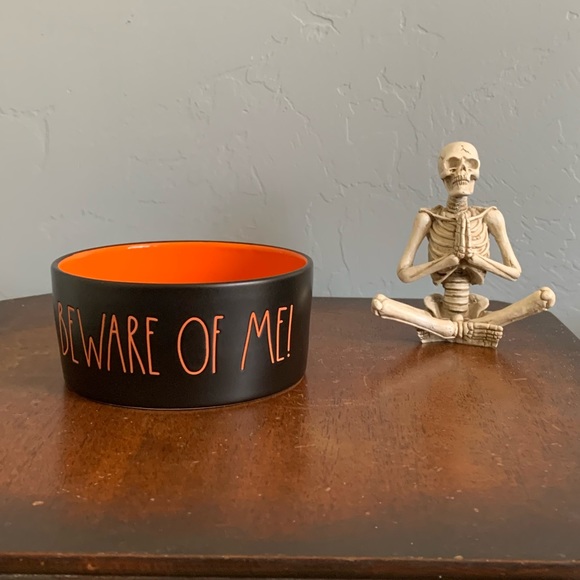 Rae Dunn Other - RAE DUNN |  BEWARE OF ME! Pet Bowl